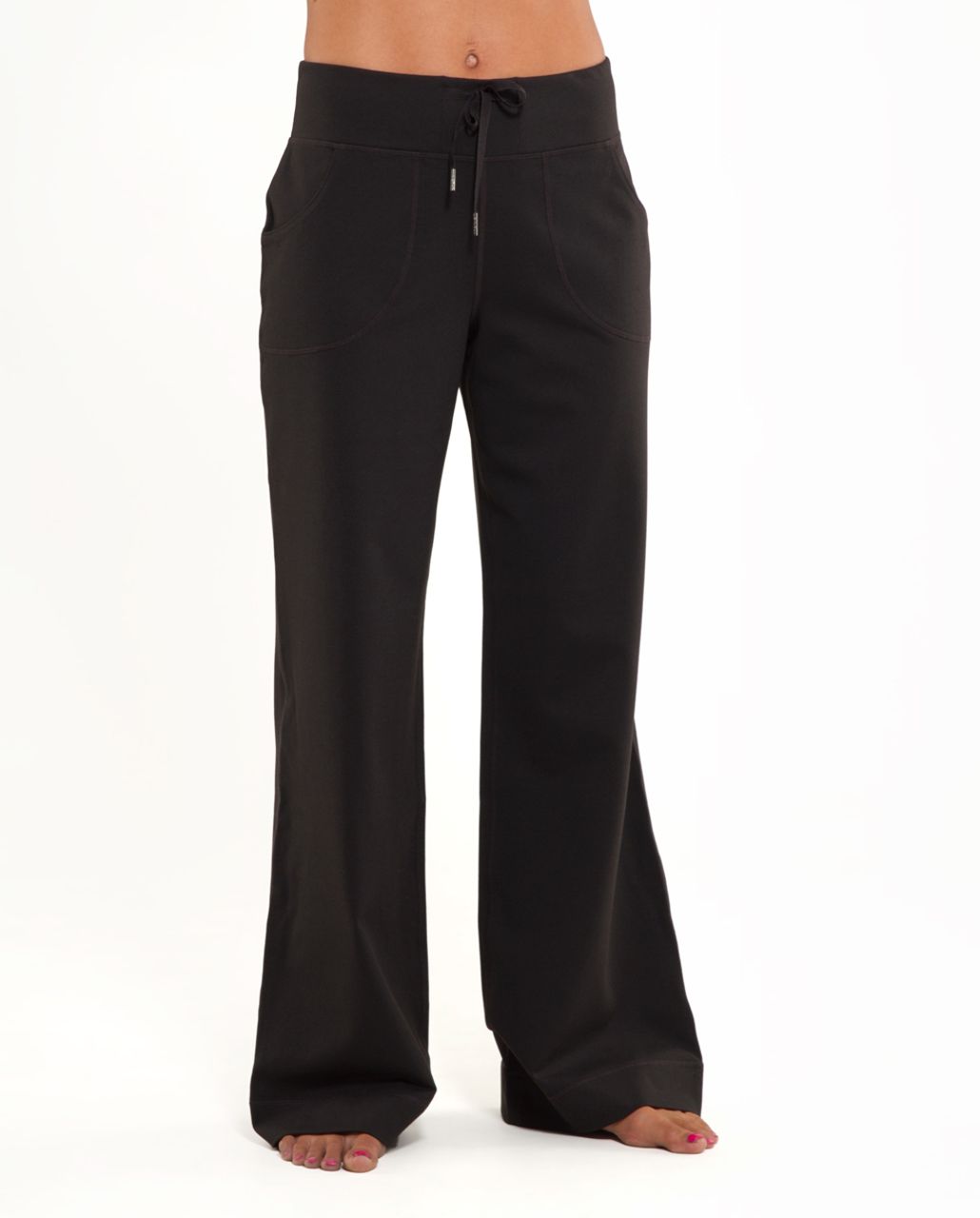 Lululemon Relaxed Fit Pant - Black - lulu fanatics