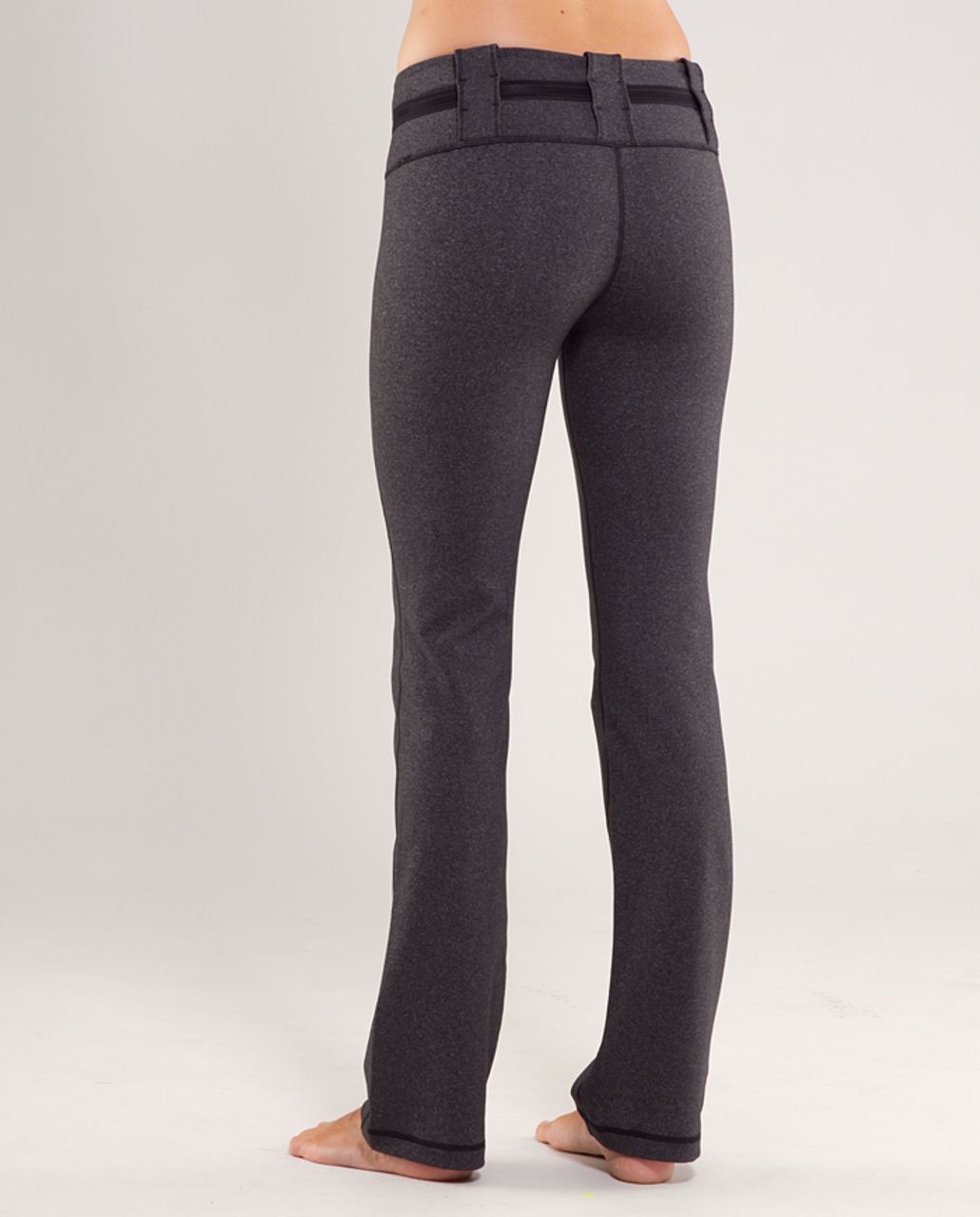 Lululemon Appreciation Pant - Heathered Black /  Black Stripes Galore