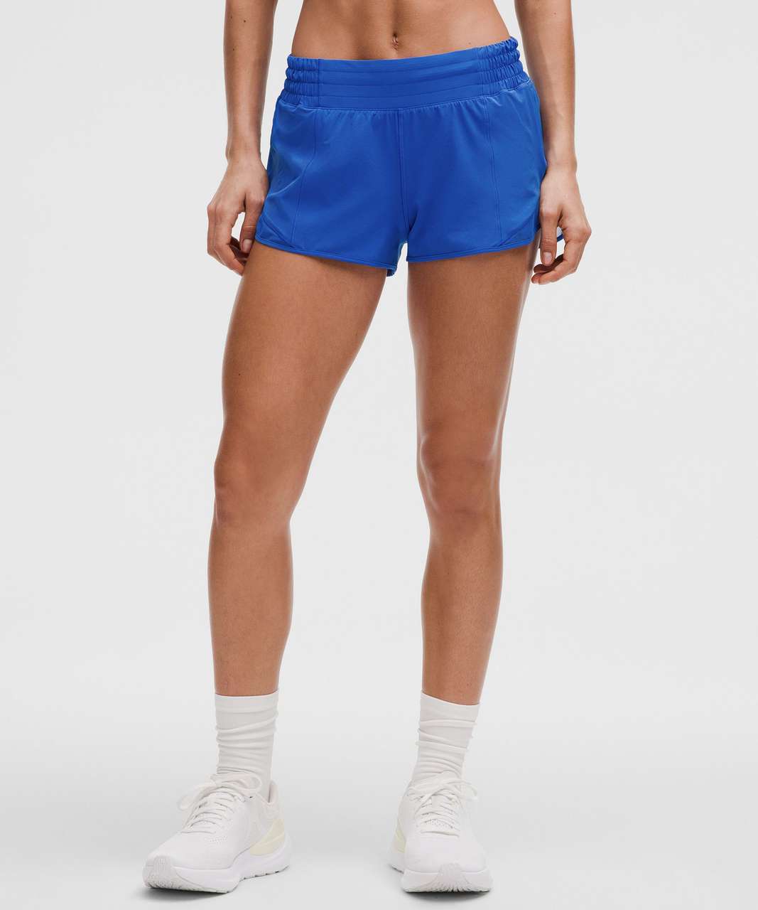 Lululemon Hotty Hot High-Rise Lined Short 2.5" - Cerulean Blue