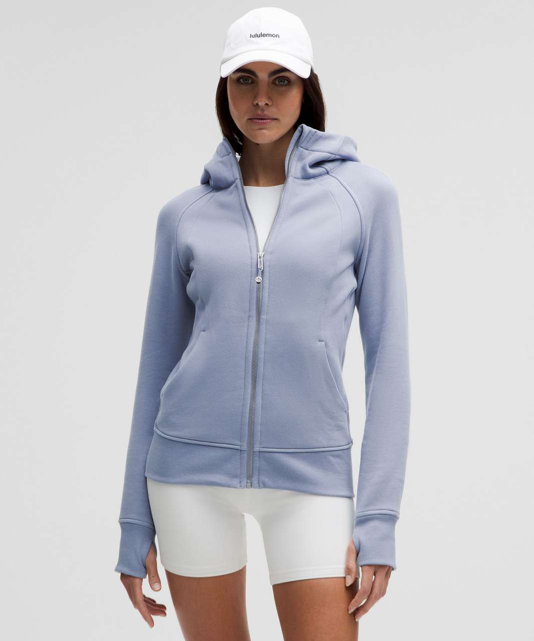 Lululemon Scuba Full-Zip Hoodie - Blue Willow - lulu fanatics Lululemon Scuba Full-Zip Hoodie - Blue Willow - lulu fanatics