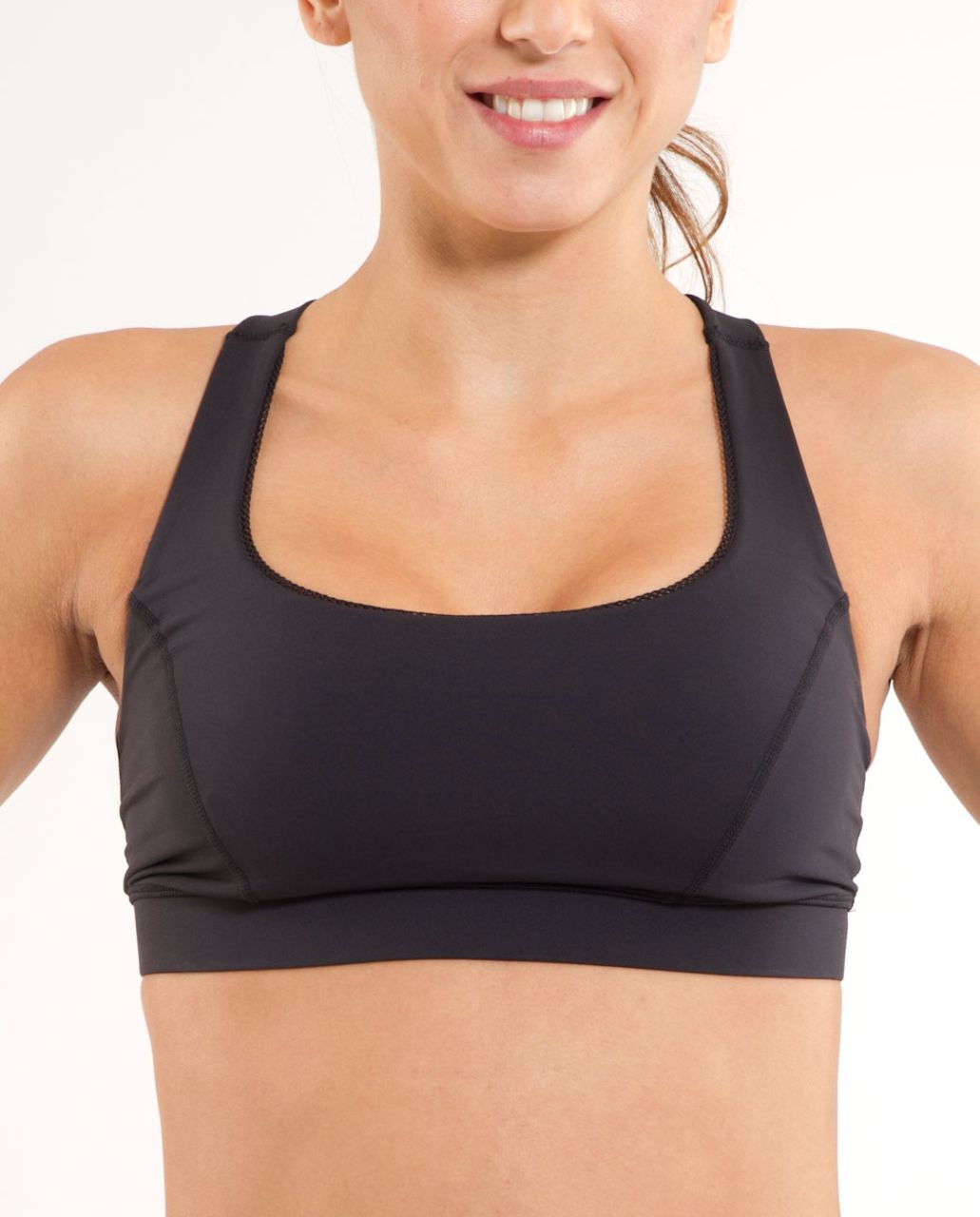 LULULEMON TAKE SHAPE BRA, BLACK, NWT $68, 32C