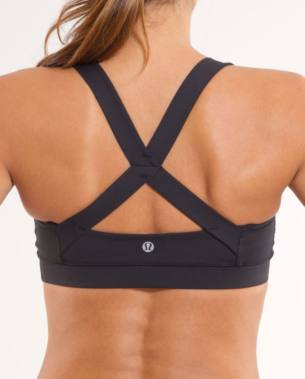 Lululemon NWT Most Popular & Discontinued BLACK TWIST AND TRAIN BRA - Size  10