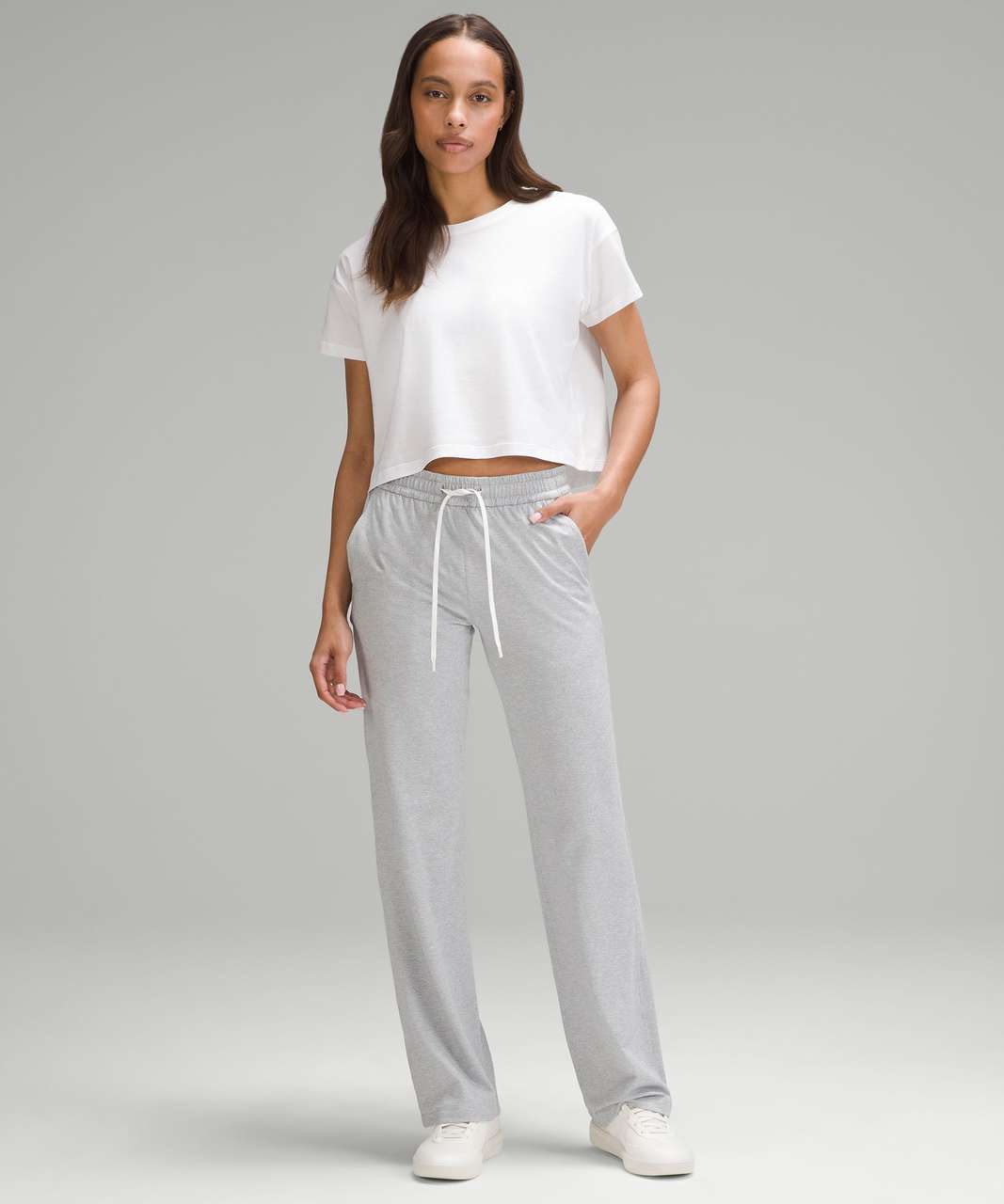 Lululemon Soft Jersey Straight-Leg Mid-Rise Pant *Regular Lululemon Soft Jersey Straight-Leg Mid-Rise Pant *Regular