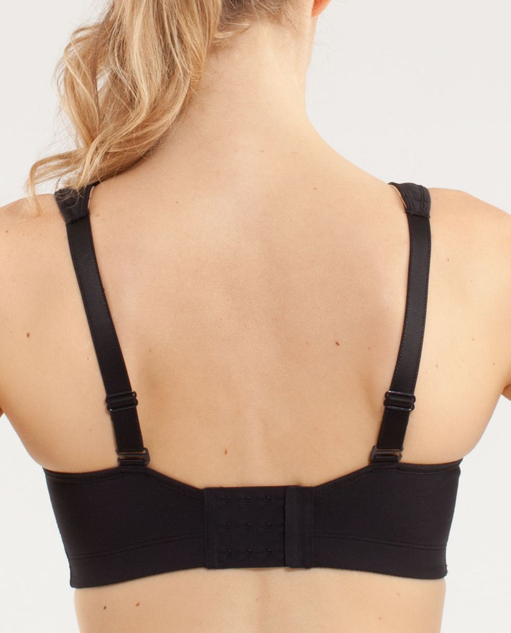 LULULEMON TA TA Tamer Women Sports Bra 38C Black Mesh Convertible Straps  $34.96 - PicClick