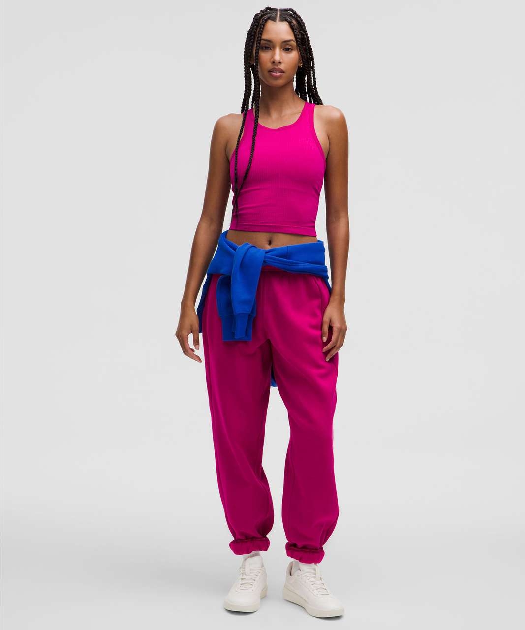 Lululemon Ebb to Street Cropped Racerback Tank Top *Light Lululemon Ebb to Street Cropped Racerback Tank Top *Light