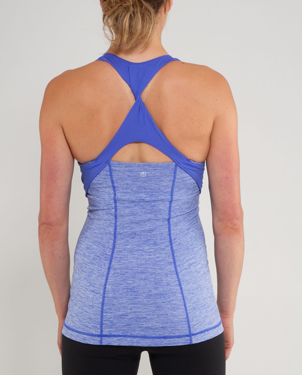 Lululemon Spin Me Tank - Heathered Rocksteady /  Rocksteady