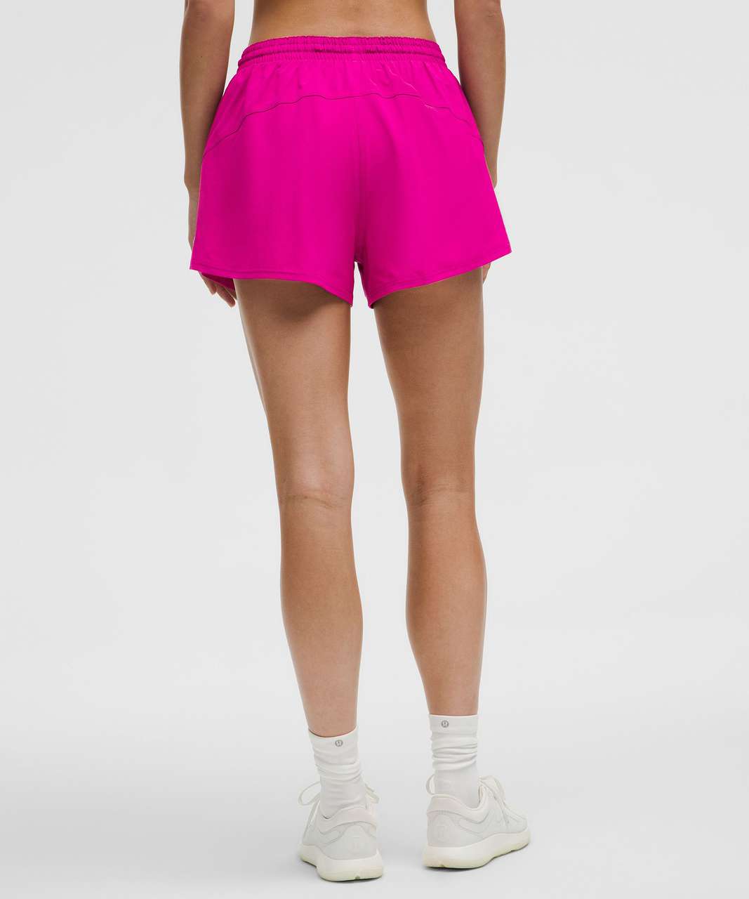 Lululemon Lightweight High-Rise Relaxed Short 3" *Long Liner - Ripened Raspberry / Ripened Raspberry