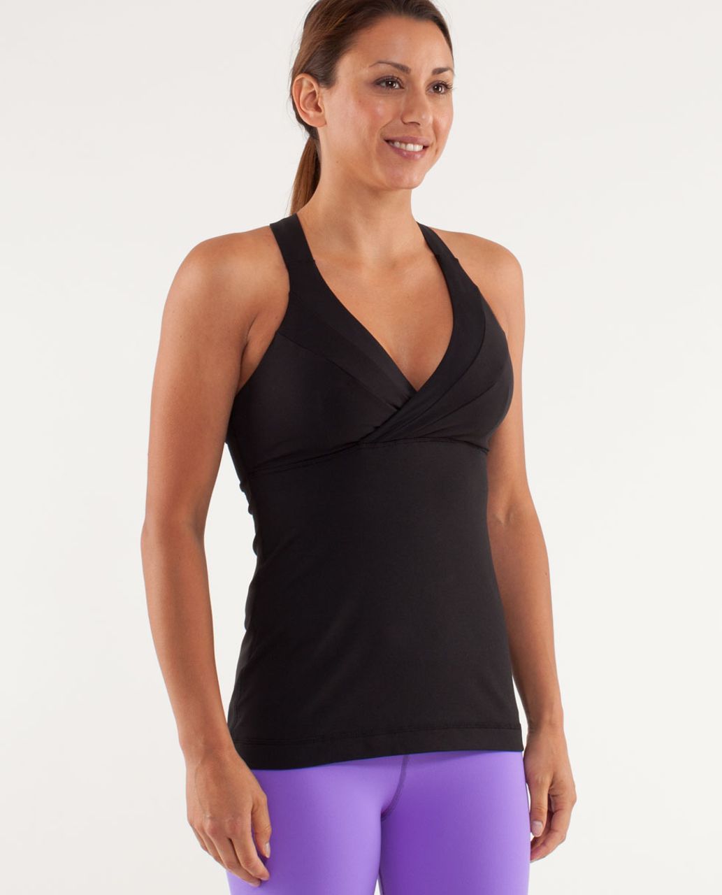 Lululemon Deep Breath Tank (First Release) - Black - lulu fanatics