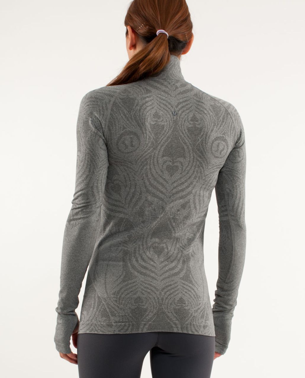 Lululemon Run:  Take Flight Pullover Tech - Dark Classic Sport Grey