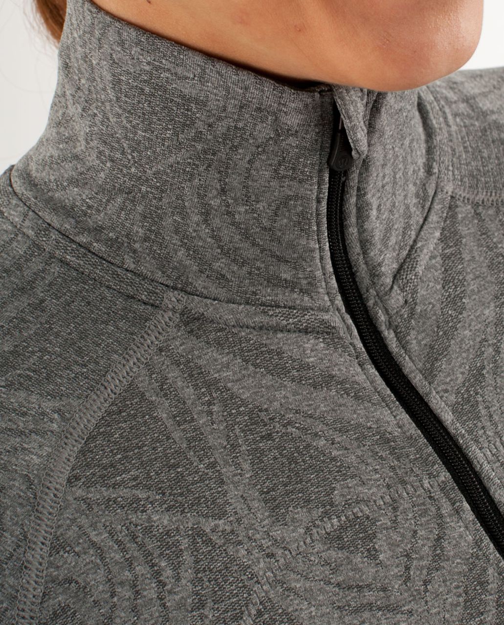 Lululemon Run:  Take Flight Pullover Tech - Dark Classic Sport Grey