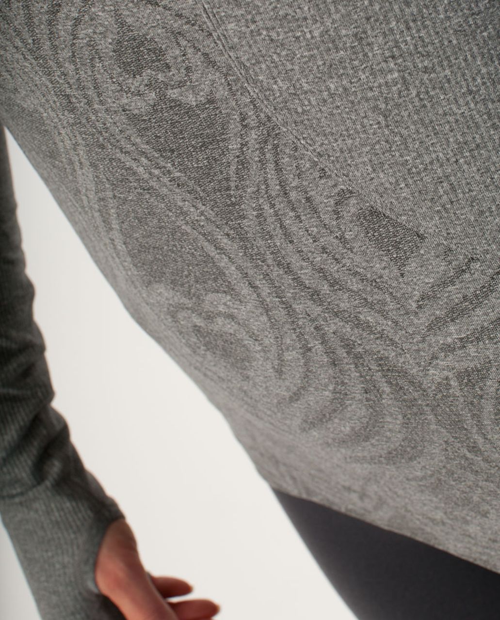 Lululemon Run:  Take Flight Pullover Tech - Dark Classic Sport Grey