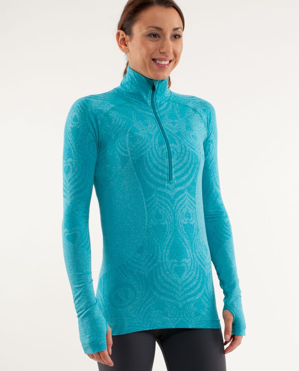 Lululemon Run:  Take Flight Pullover Tech - Surge