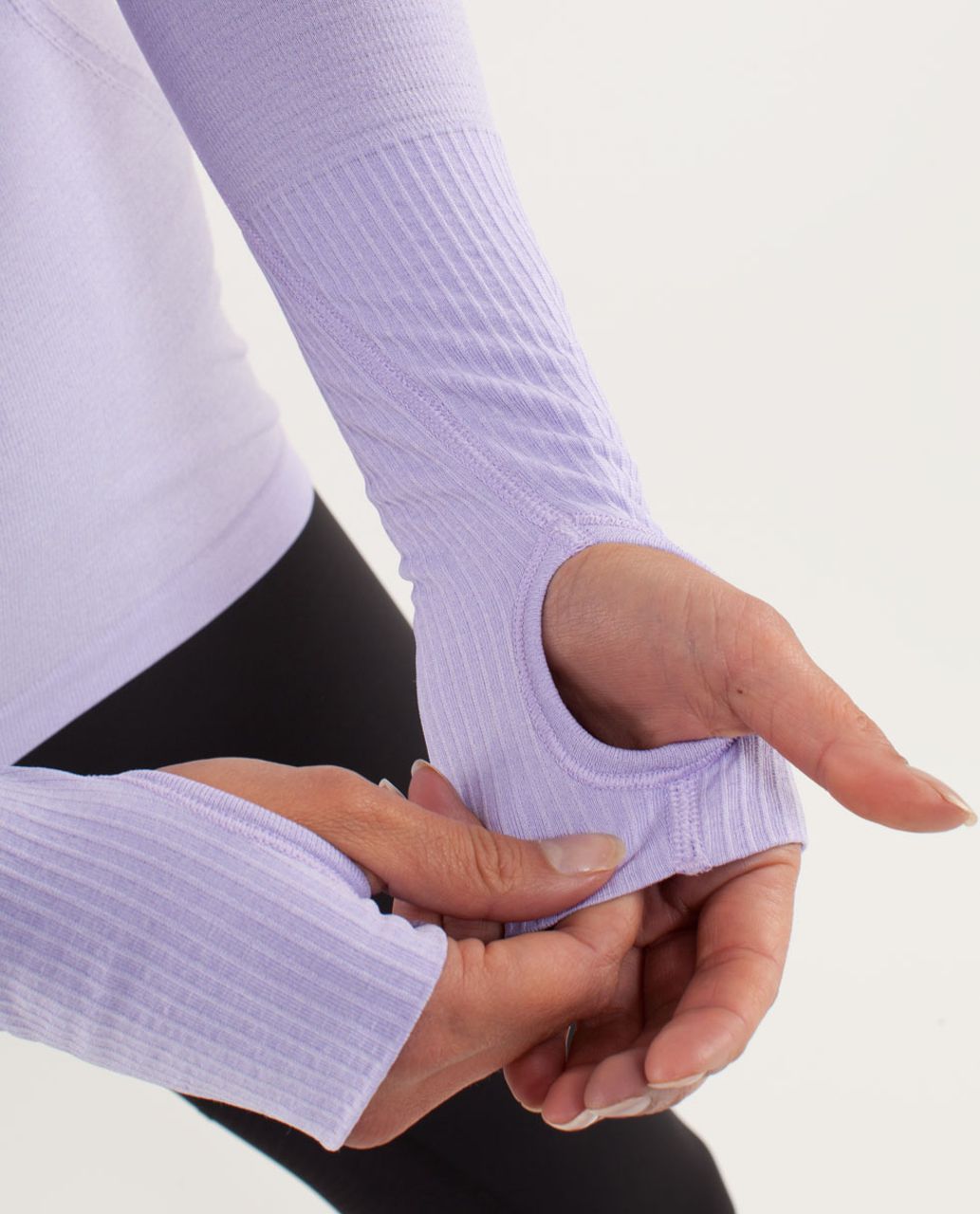 Lululemon Run:  Swiftly Tech Long Sleeve - Lilac