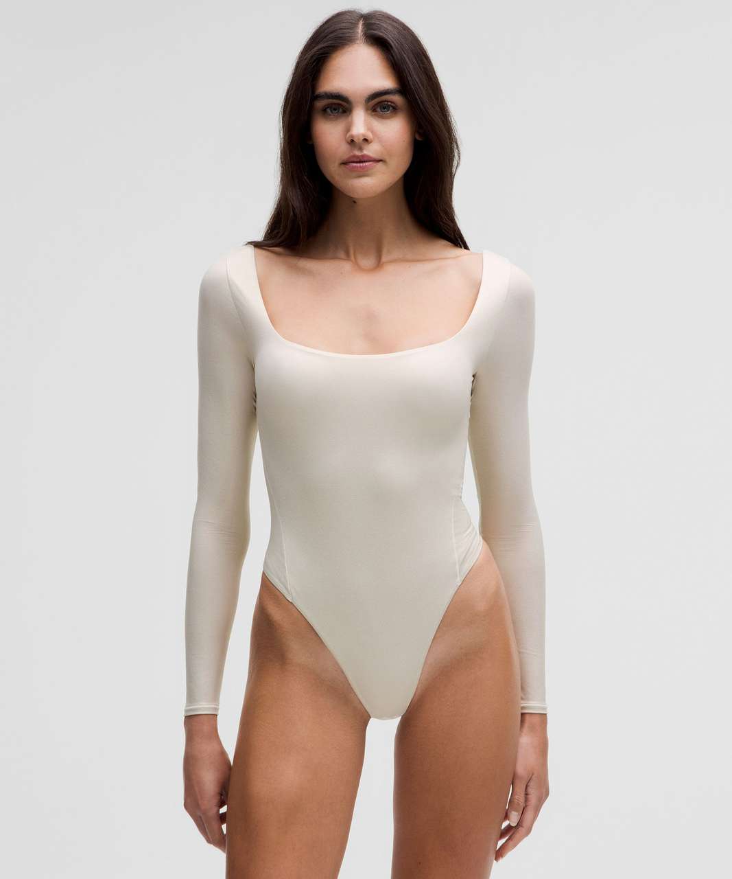 Lululemon Wundermost Ultra-Soft Nulu Square-Neck Long-Sleeve Lululemon Wundermost Ultra-Soft Nulu Square-Neck Long-Sleeve