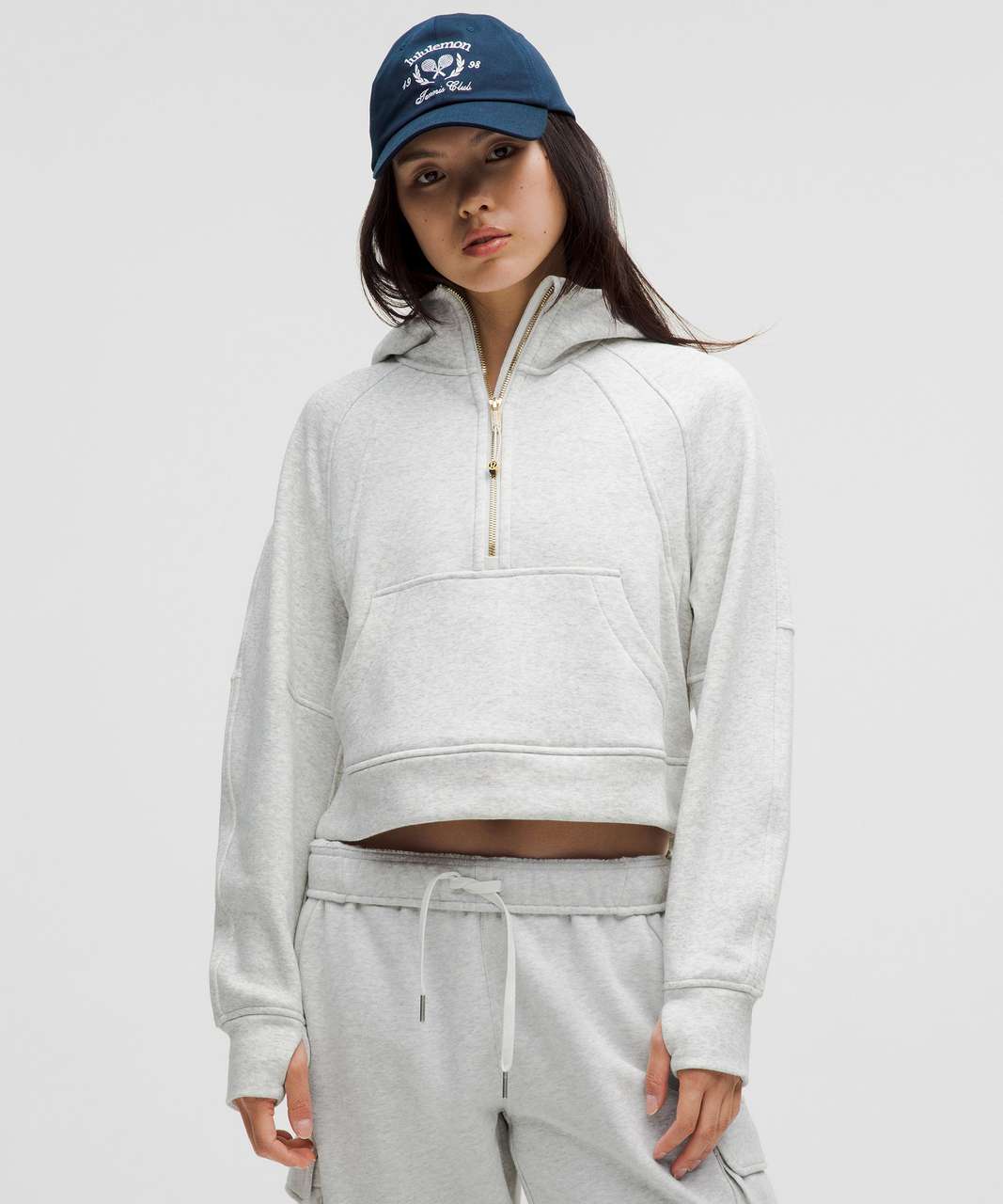 Lululemon Scuba Oversized Half-Zip Hoodie *Plush - Heathered Lululemon Scuba Oversized Half-Zip Hoodie *Plush - Heathered