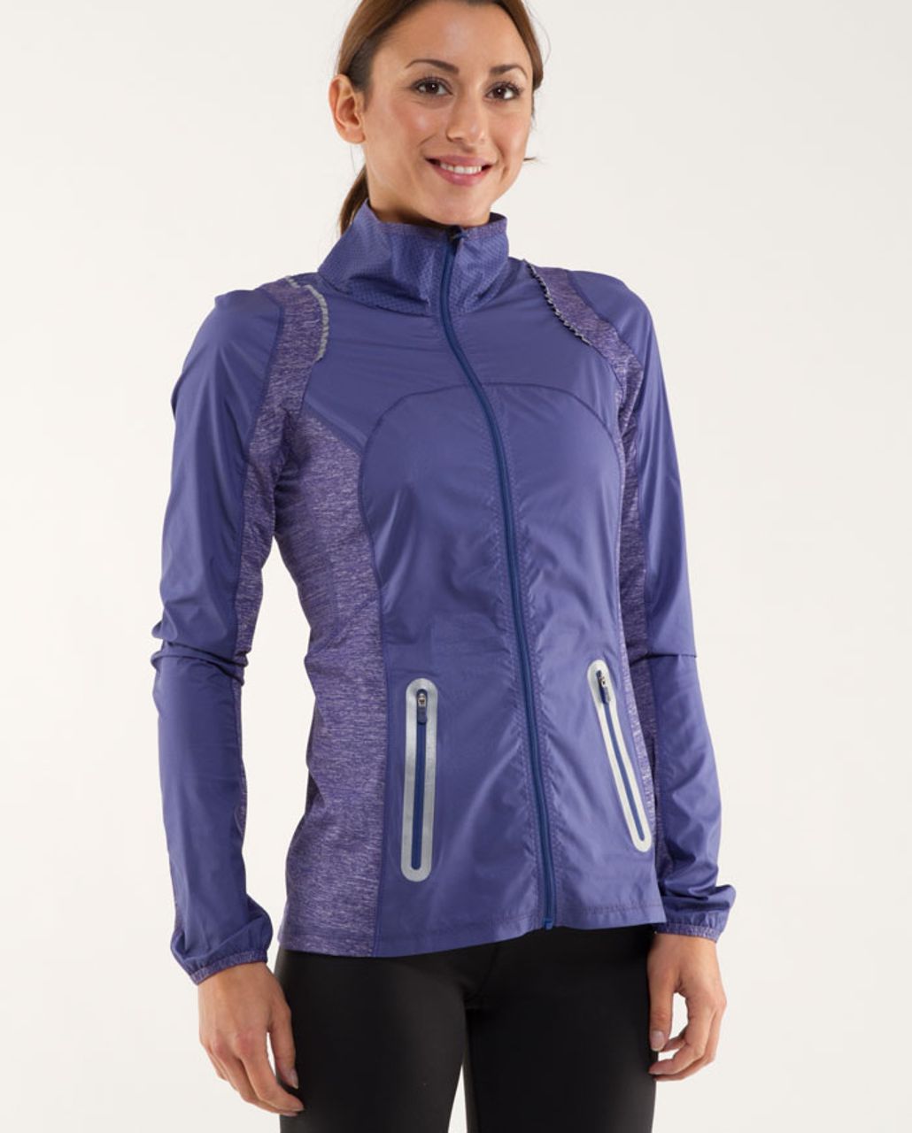 Lululemon Run: Featherweight Hybrid Jacket - Royalty - lulu fanatics