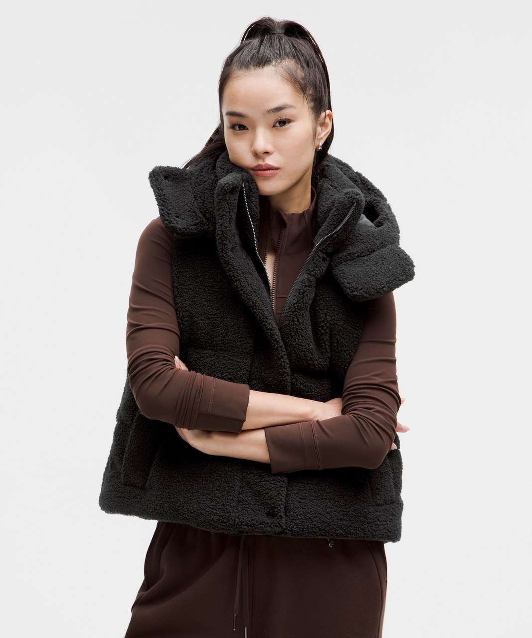ルルレモン Wunder 有意 Puff Cropped ベスト 6 ルルレモン Wunder 有意 Puff Cropped ベスト 6