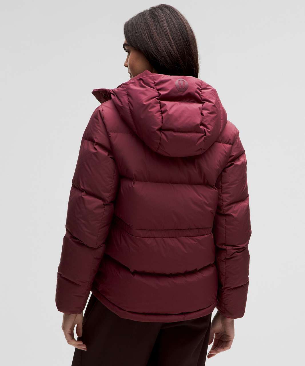 Lululemon Womens Wunder Puff Jacket - Garnet / Deep Luxe Lululemon Womens Wunder Puff Jacket - Garnet / Deep Luxe