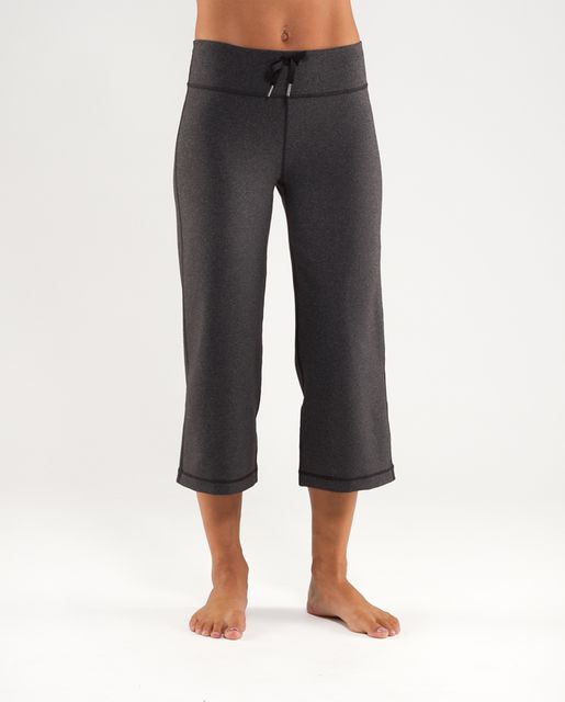 Lululemon Relaxed Fit Crop II - Heathered Deep Indigo - lulu fanatics