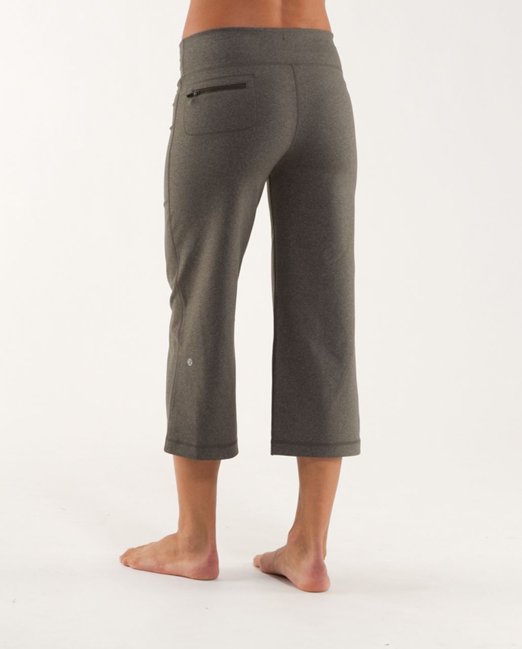 Lululemon Relaxed Fit Crop II - Heathered Wren