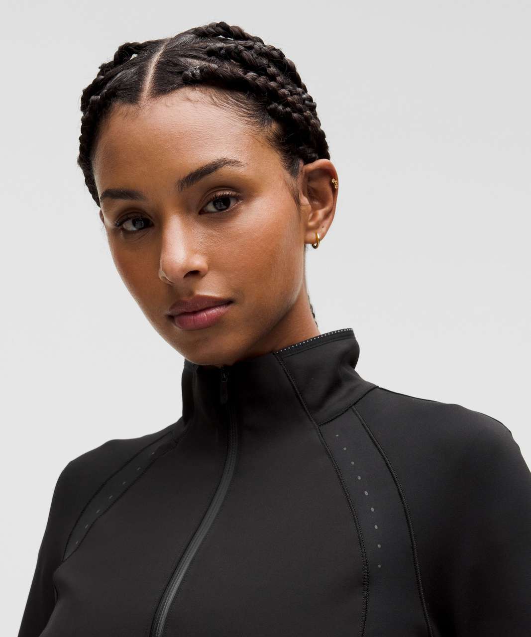 Lululemon Cold Weather Running Half Zip - Black - lulu fanatics Lululemon Cold Weather Running Half Zip - Black - lulu fanatics