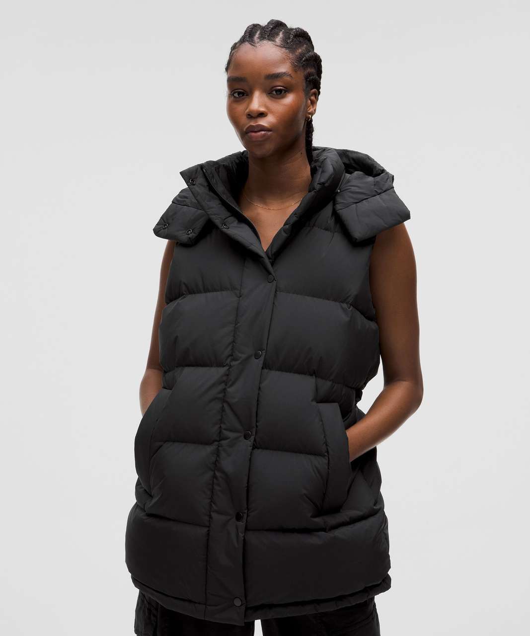 Lululemon Wunder Puff Mid-Length Vest - Black - lulu fanatics Lululemon Wunder Puff Mid-Length Vest - Black - lulu fanatics