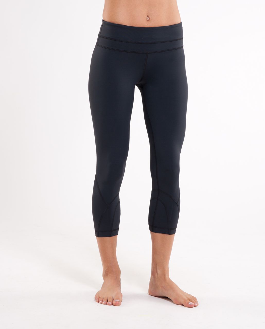 Lululemon Run: Inspire Crop - Black - lulu fanatics