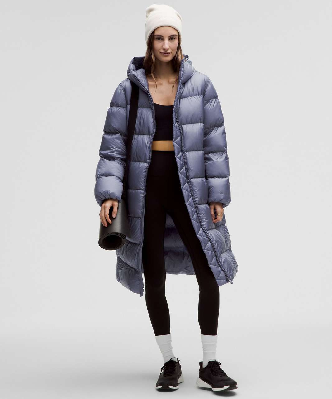 Lululemon Featherweight Down Long Jacket - Shade - lulu fanatics Lululemon Featherweight Down Long Jacket - Shade - lulu fanatics