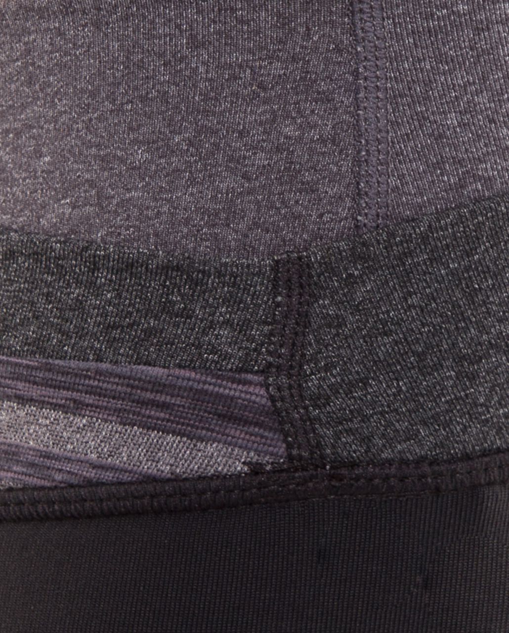 Lululemon Astro Wunder Under Crop - Black /  Heathered Coal /  Heathered Black