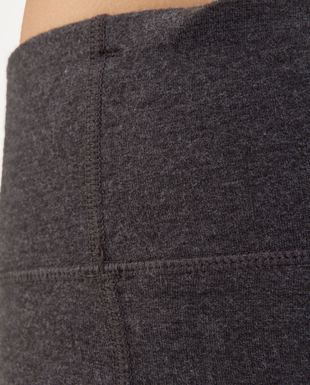 Lululemon Relaxed Fit Crop *Modal - Heathered Charcoal Modal - lulu fanatics