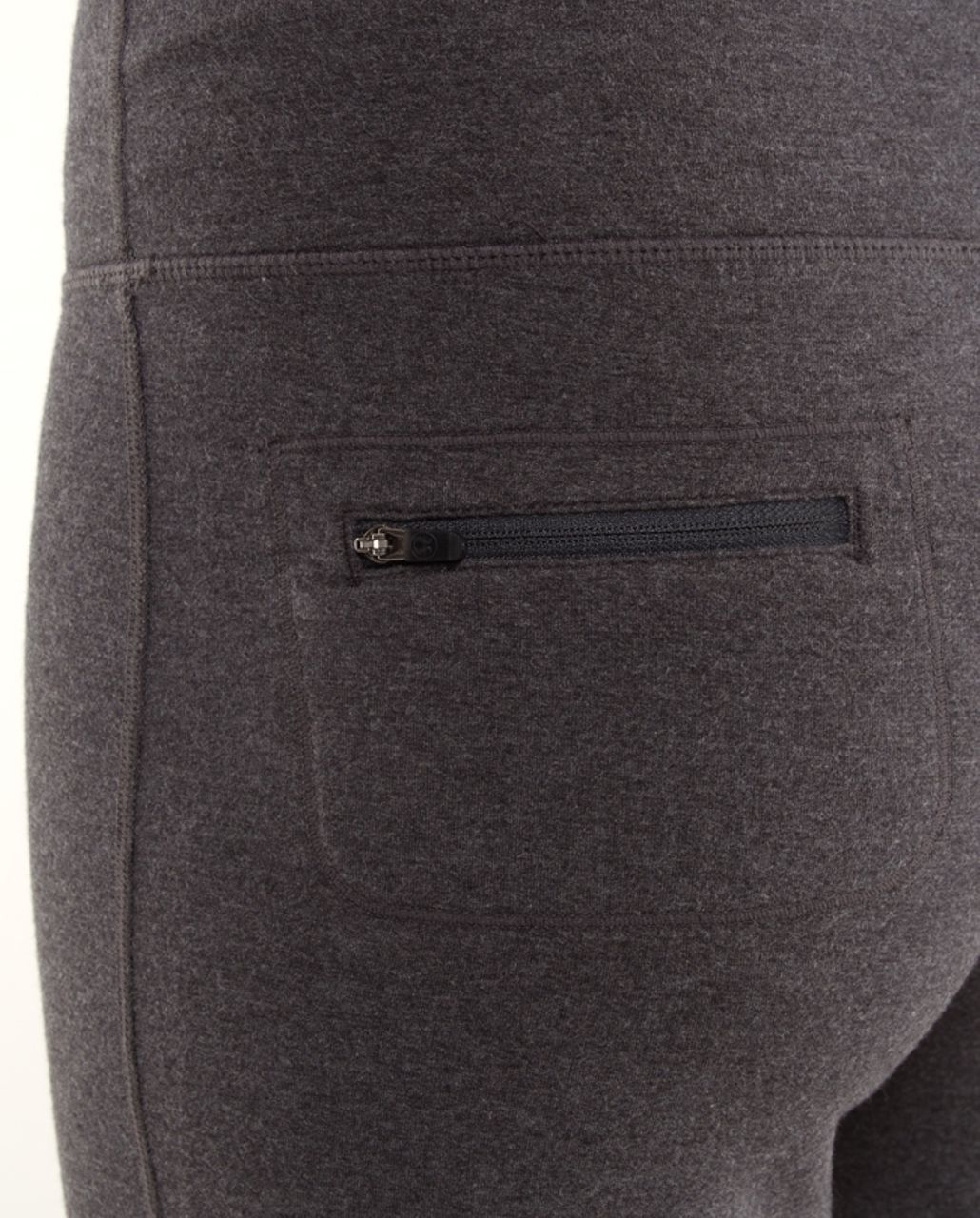 Lululemon Relaxed Fit Crop *Modal - Heathered Black