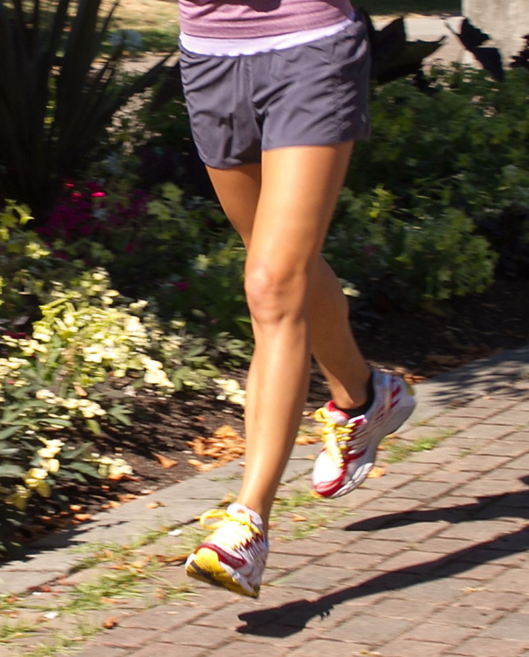 Lululemon Run:  Free & Crosstrain Short - Coal /  Lilac