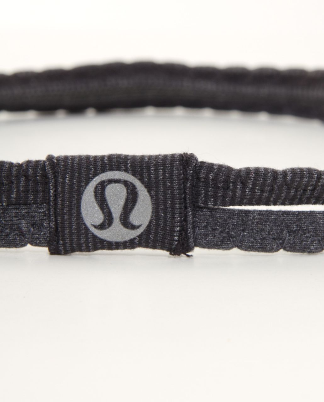 Lululemon DANCE! Headband - Deep Coal Heathered Coal Wee Stripe /  Heathered Coal