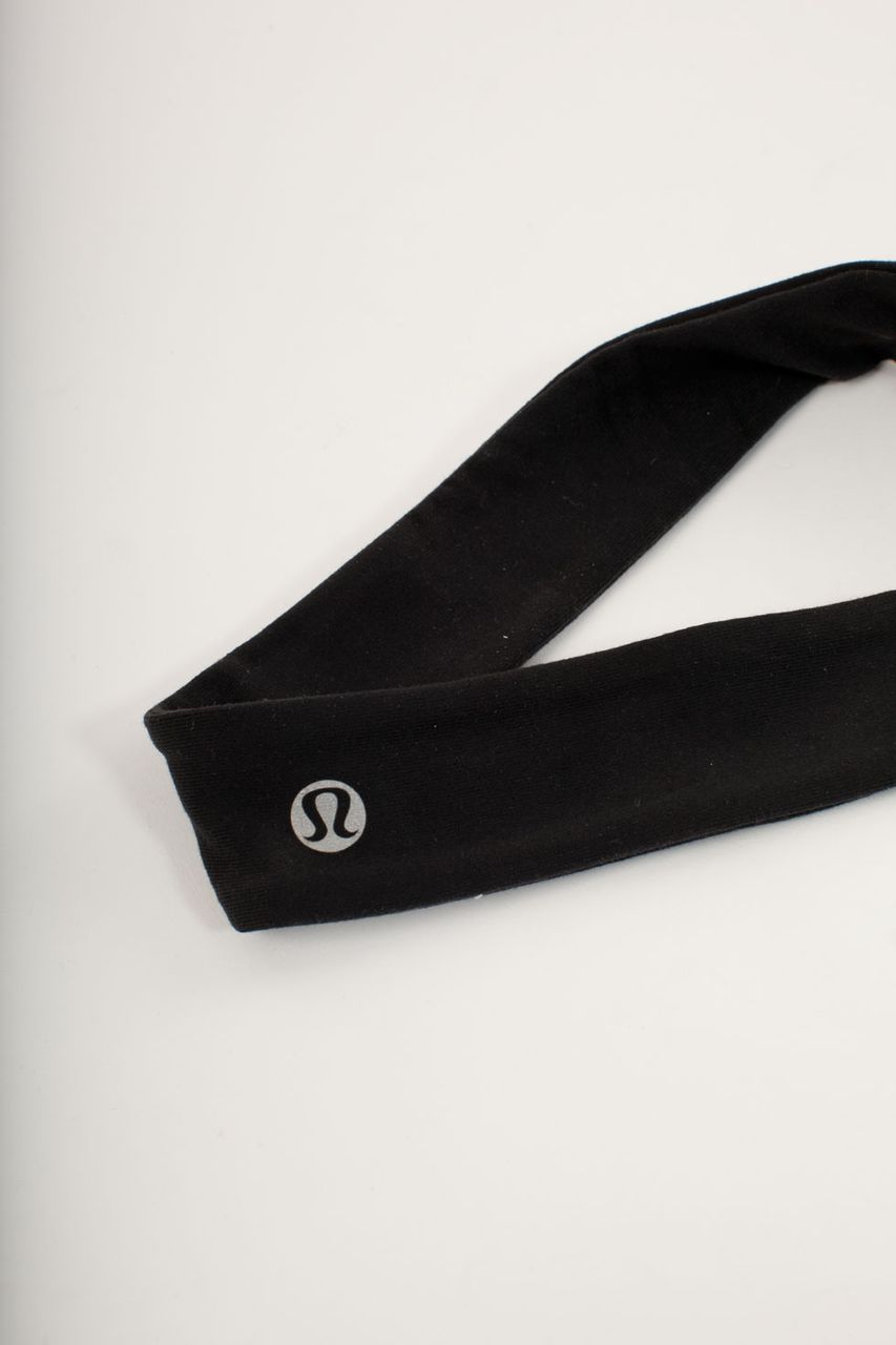 Lululemon Lucky Luon Headband *Narrow - Black