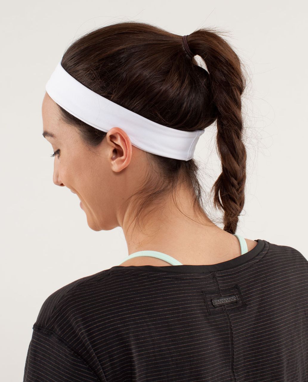 Lululemon Lucky Luon Headband *Narrow - White