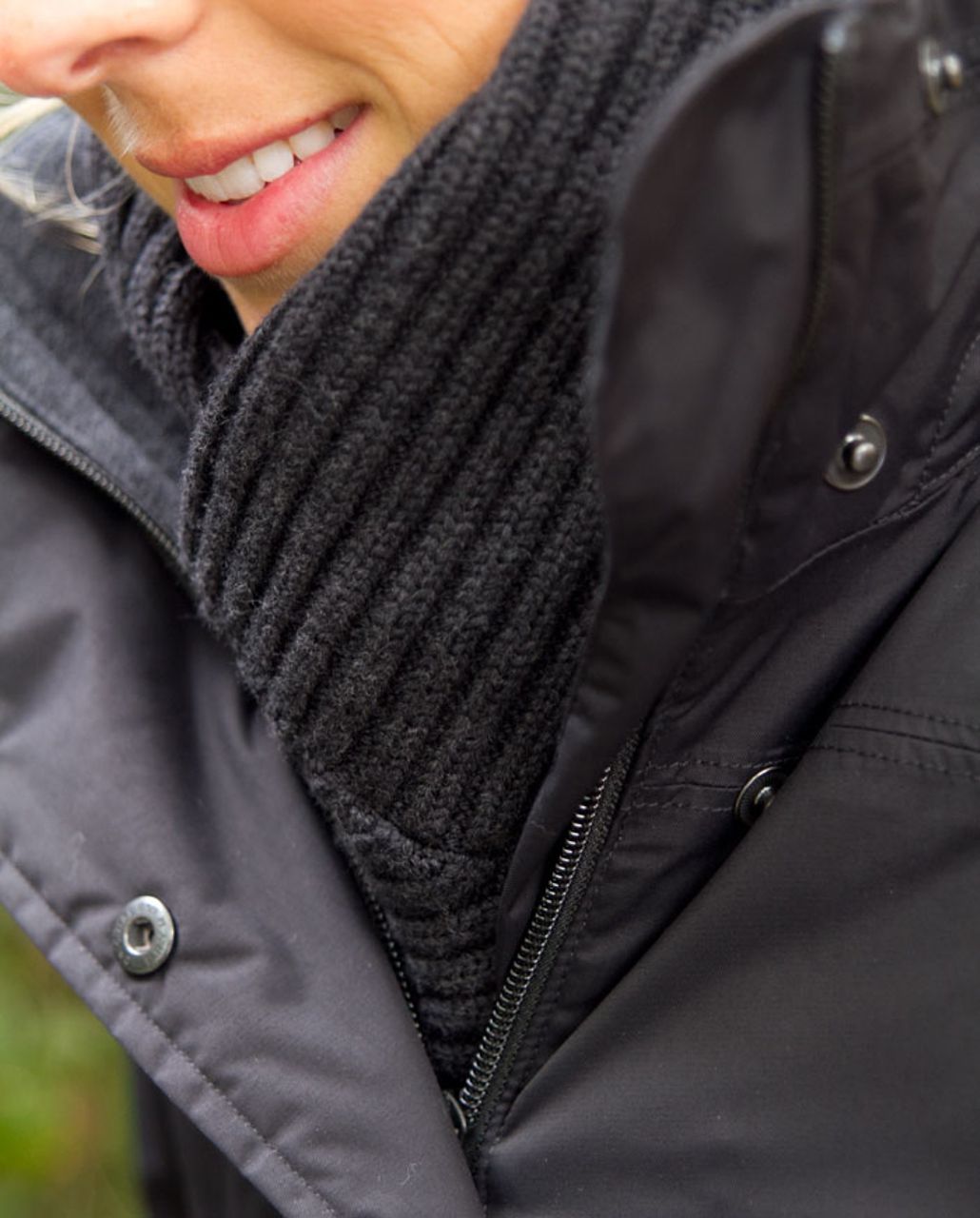 Lululemon Movement Neckwarmer - Heathered Black