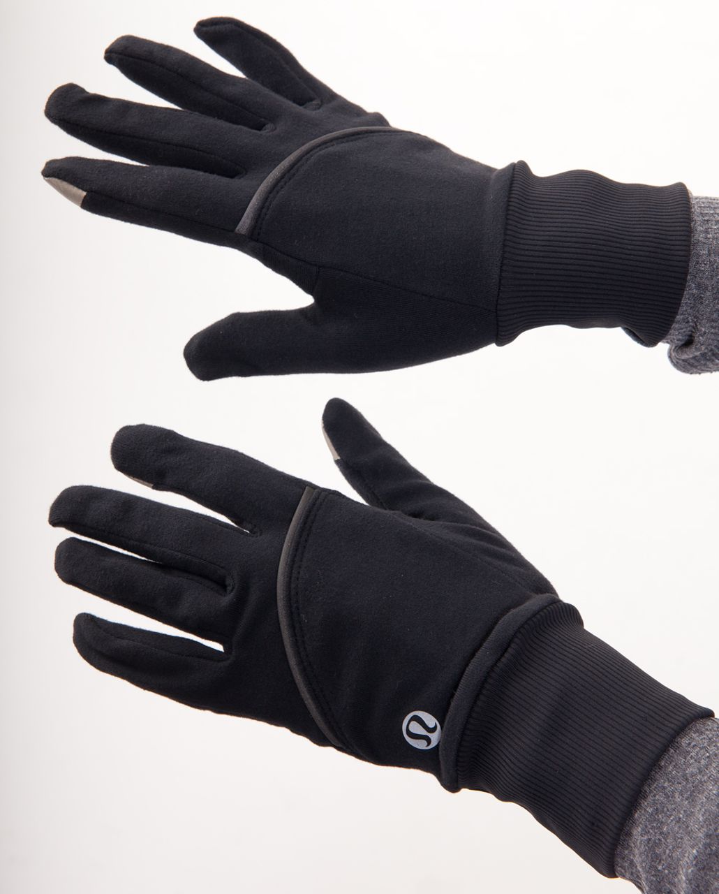 Lululemon Brisk Run Gloves - Black (First Release) - lulu fanatics