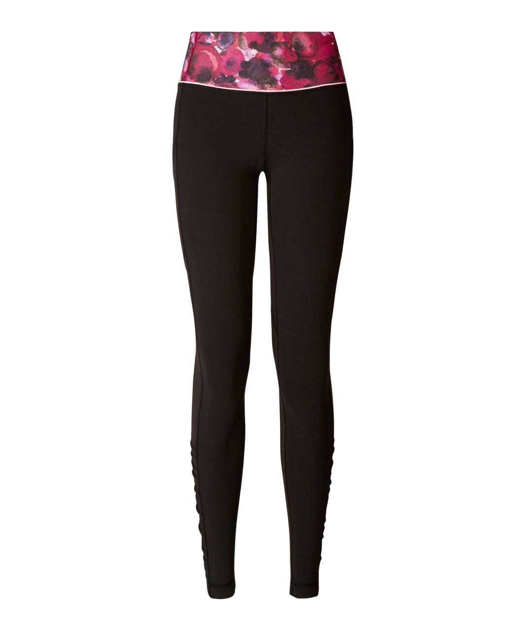 Lululemon Speed Tight IV - Black / Poppy Petals Berry Rumble Multi