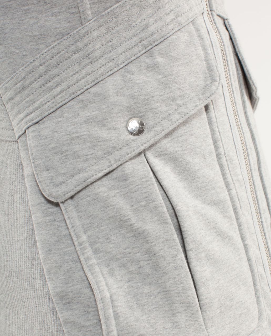 Lululemon It's Happening Jacket - Heathered Silver Spoon