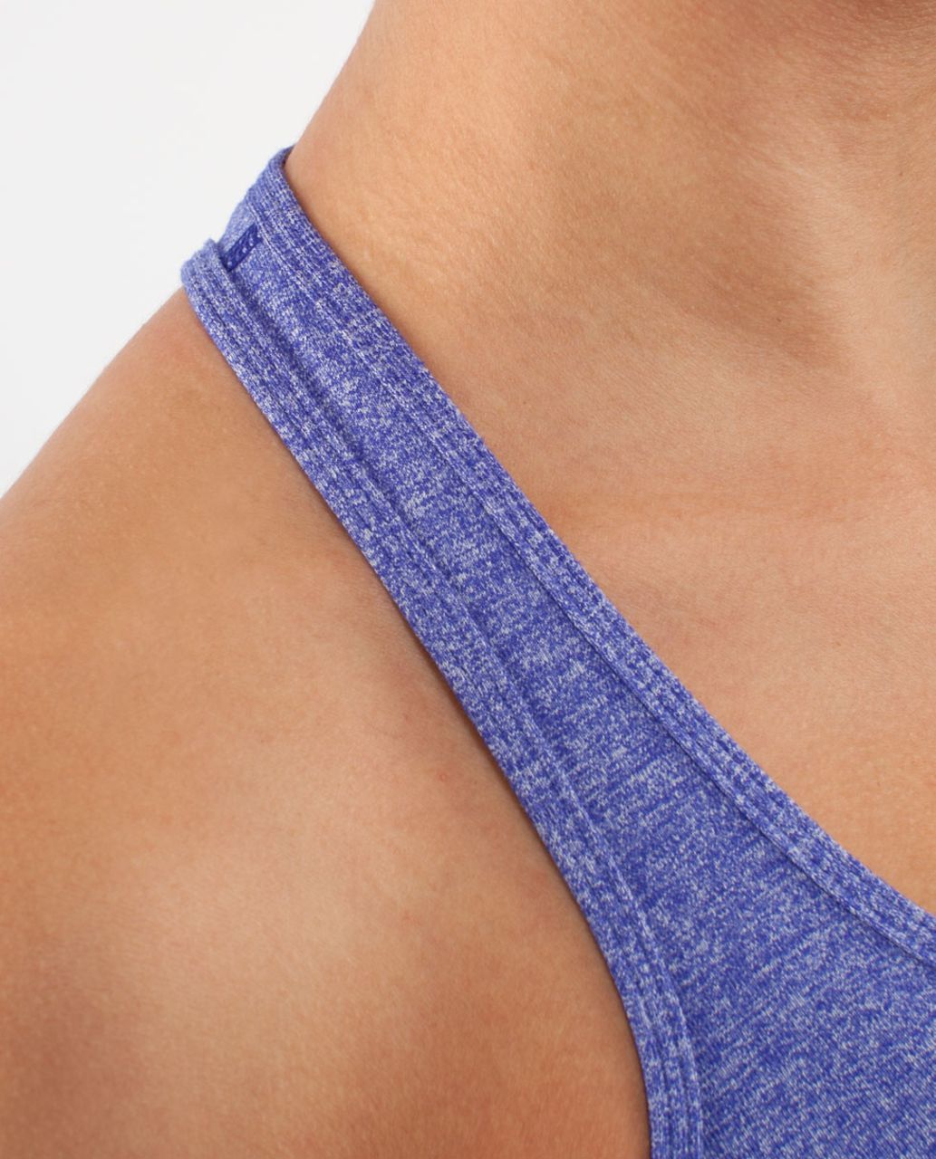 Lululemon Cool Racerback - Heathered Pigment Blue