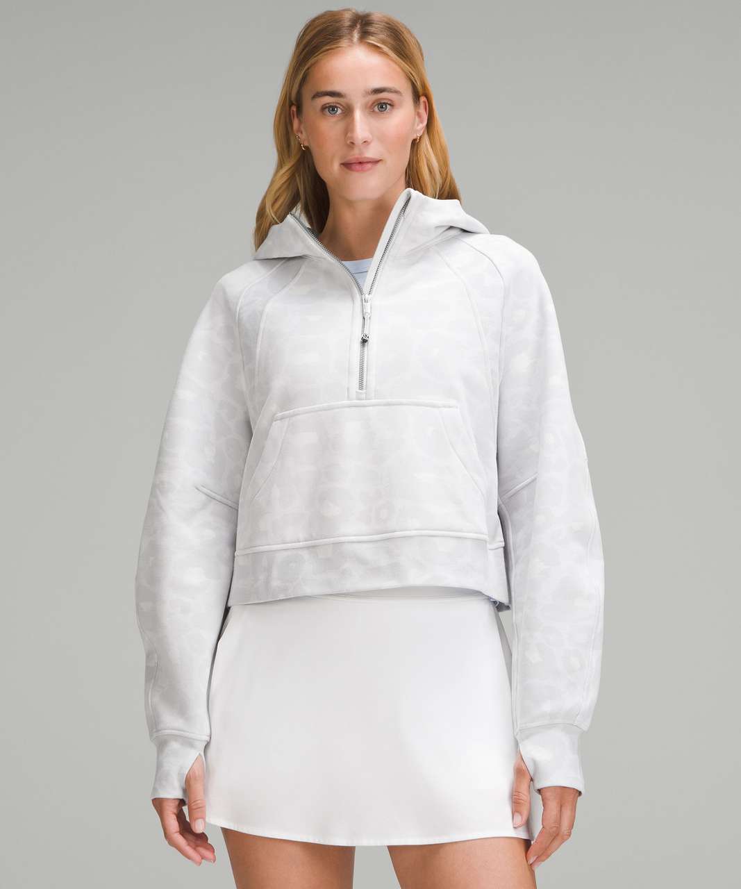 Lululemon Scuba Oversized Half-Zip Hoodie - Spray Leopard WP Lululemon Scuba Oversized Half-Zip Hoodie - Spray Leopard WP