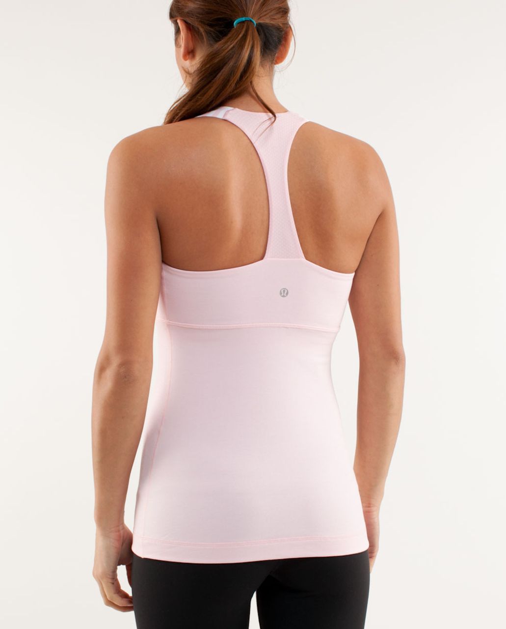 Lululemon Deep Breath Tank (First Release) - Heathered Pig Pink /  Heathered Pig Pink White Narrow Bold Multi Stripe