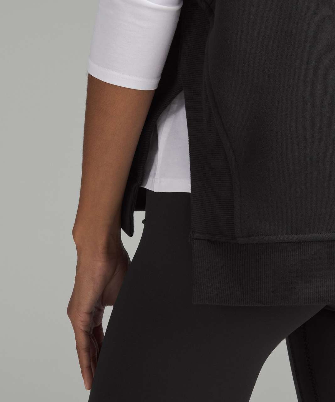 Lululemon Scuba Pullover Sleeveless Hoodie - Black - lulu Lululemon Scuba Pullover Sleeveless Hoodie - Black - lulu