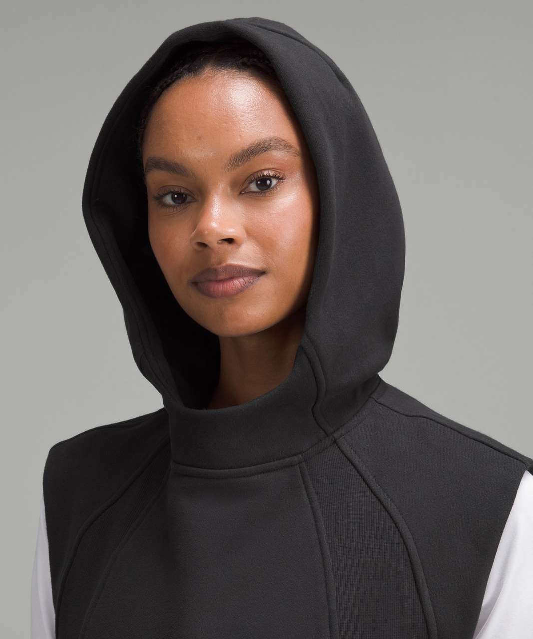 Lululemon Scuba Pullover Sleeveless Hoodie - Black - lulu Lululemon Scuba Pullover Sleeveless Hoodie - Black - lulu