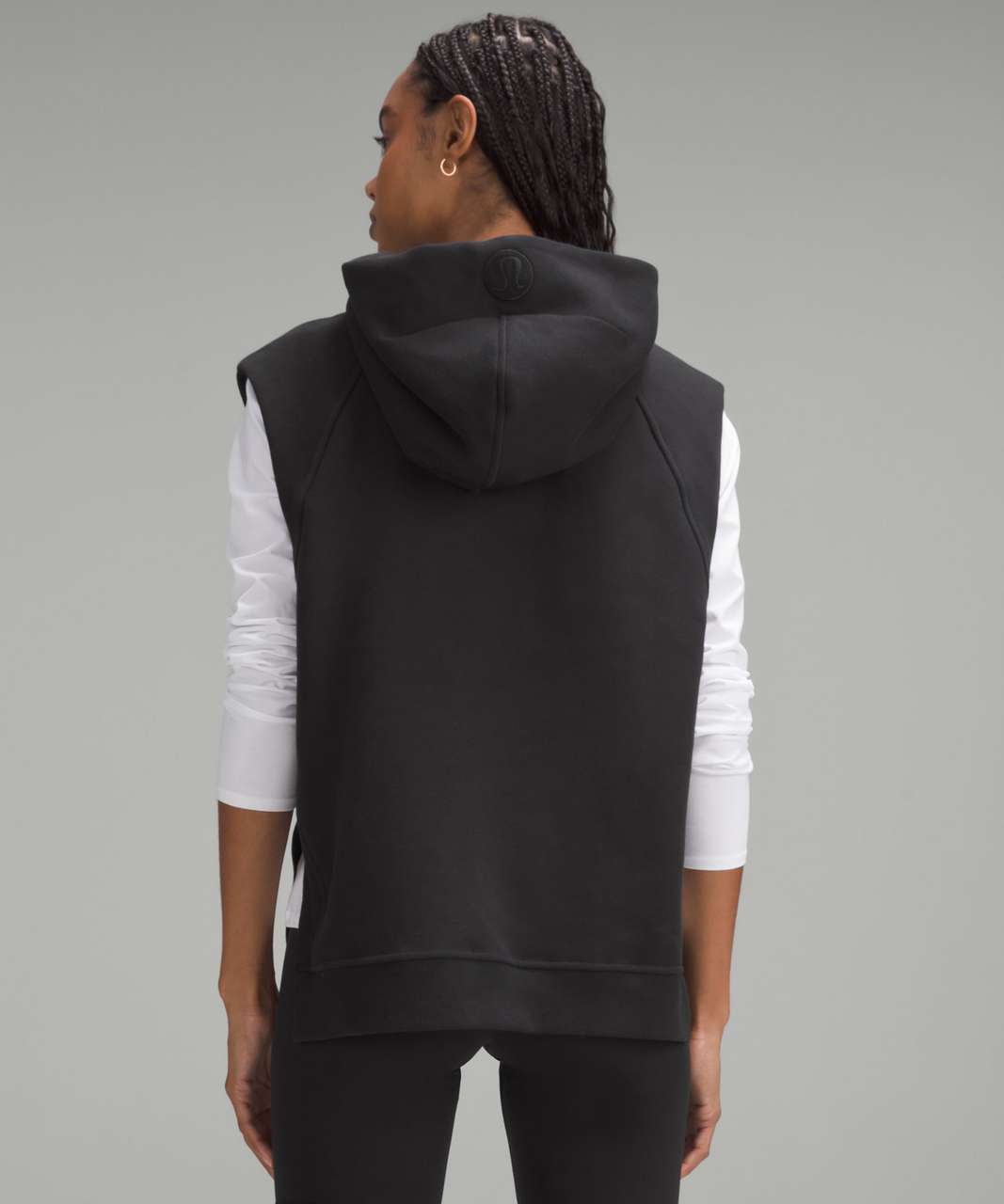 Lululemon Scuba Pullover Sleeveless Hoodie - Black - lulu Lululemon Scuba Pullover Sleeveless Hoodie - Black - lulu