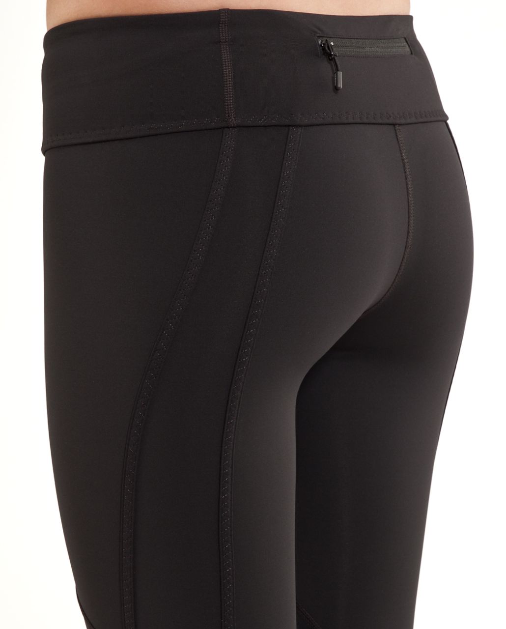 Lululemon Run:  For It Crop - Black