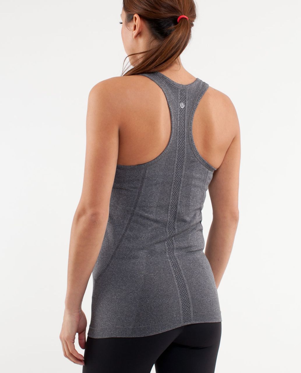 Lululemon Black Racerback Tank Top Womens No Size Mesh Back