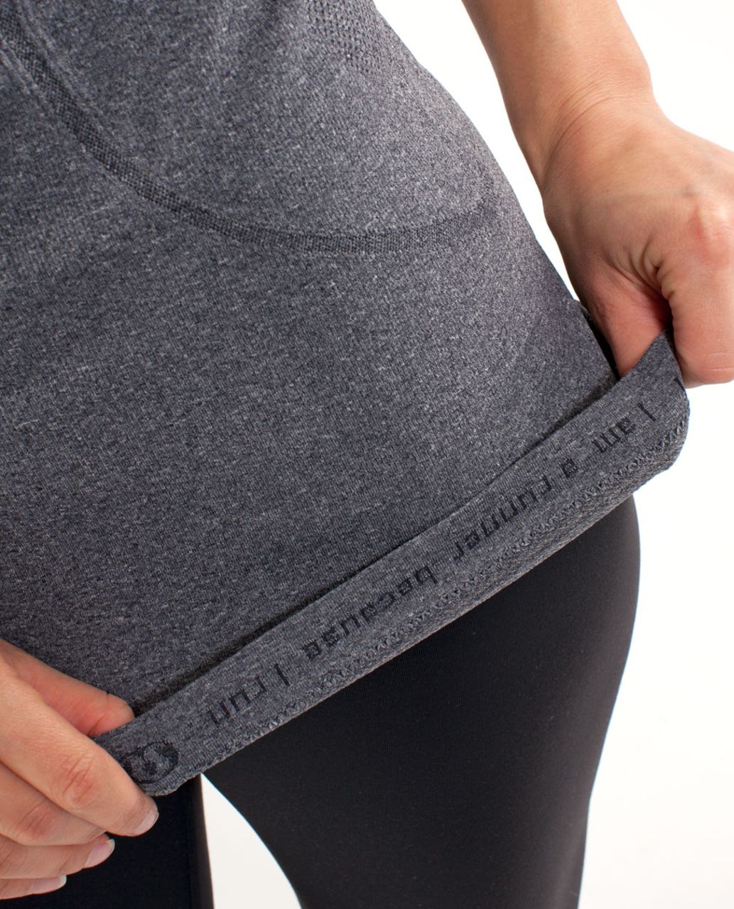 Lululemon Run:  Swiftly Racerback - Black (First Release)