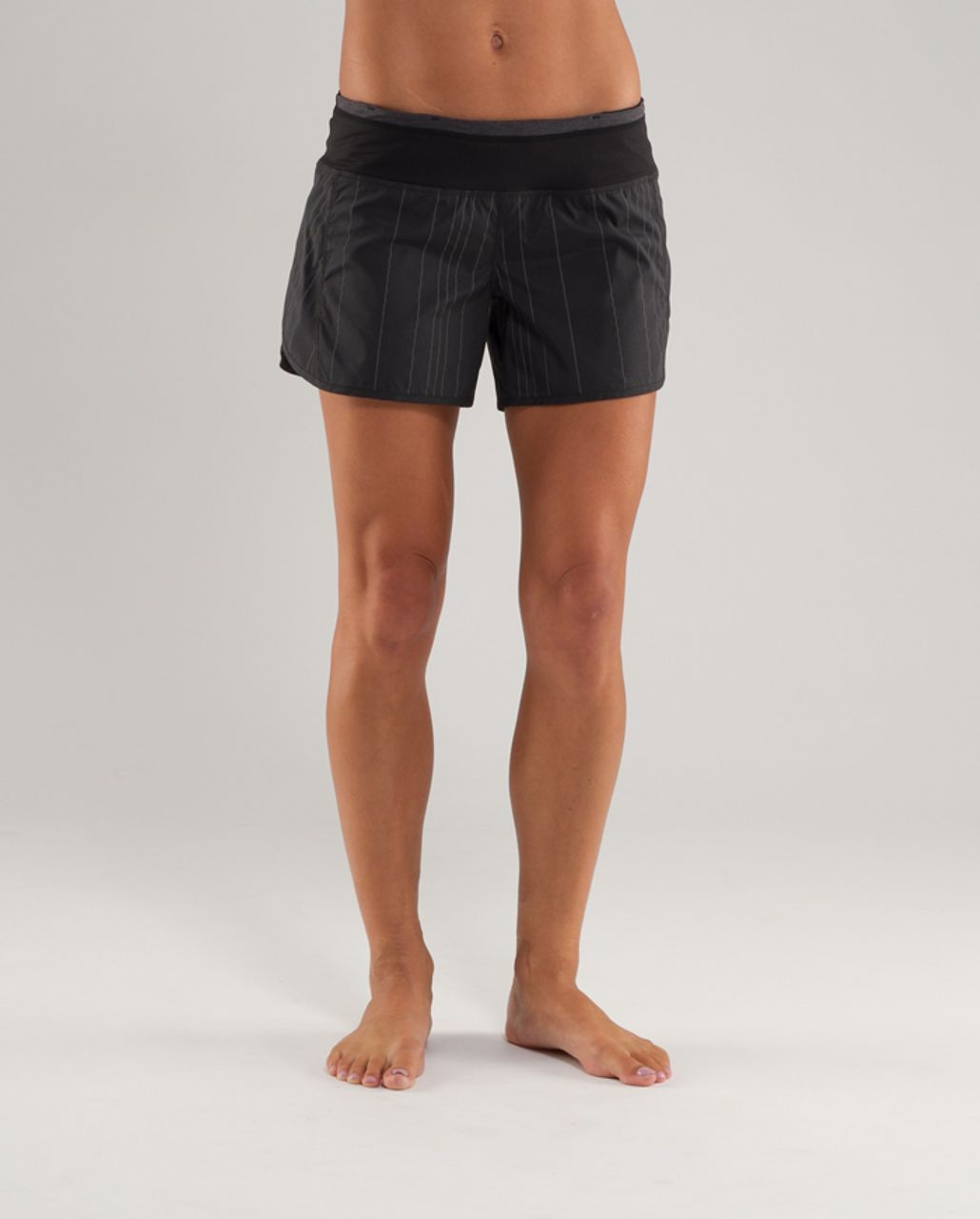 Lululemon Turbo Run Short *Reflective - Black