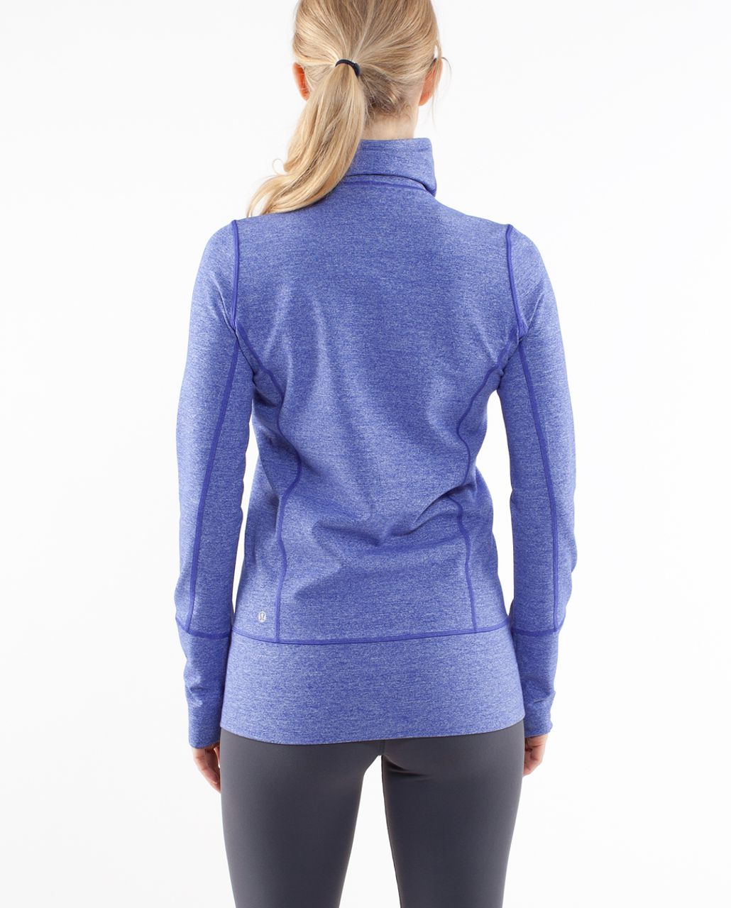 Lululemon In Stride Jacket - Heathered Pigment Blue - lulu fanatics